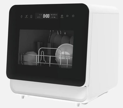 Compact Drawer Dishwasher – 34.5L Smart Touch LED, ECO & Baby Care Modes