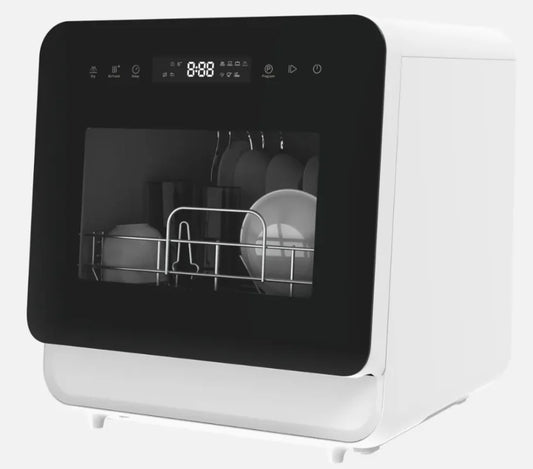 Compact Drawer Dishwasher – 34.5L Smart Touch LED, ECO & Baby Care Modes