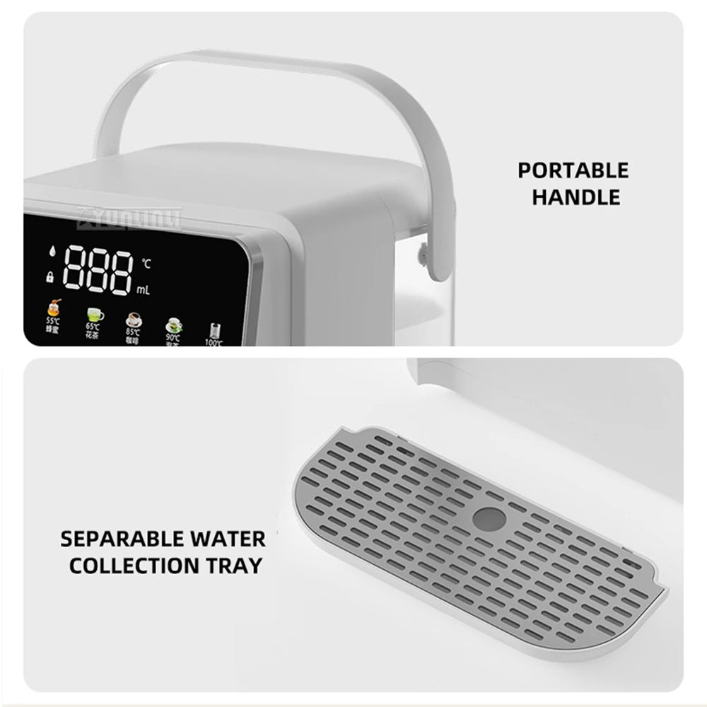 Instant Hot & Cold Water Dispenser – Desktop Ceramic Filter Purifier