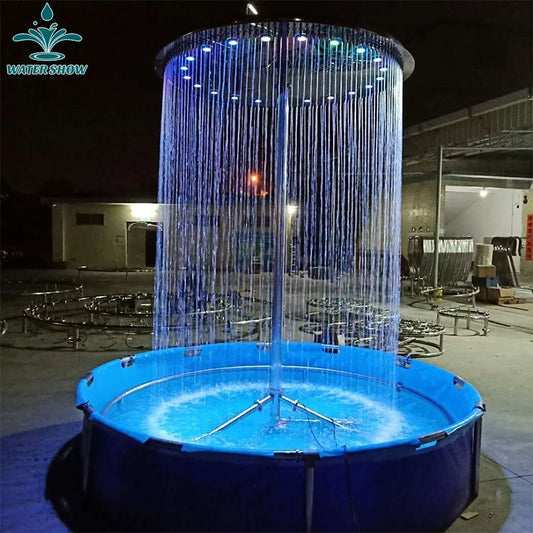 Luxury Rain Curtain Waterfall Fountain
