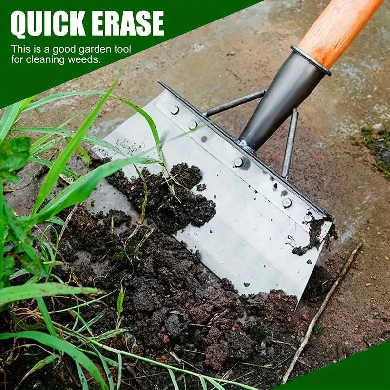 Heavy-Duty Garden Weeding & Edging Shovel (Multi-Use, Rust-Resistant)