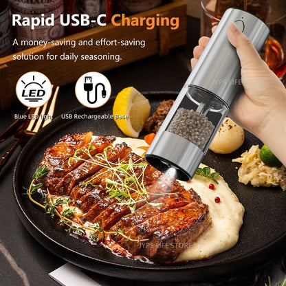 Rechargeable Electric Salt & Pepper Grinder