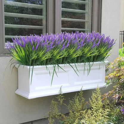 Realistic Lavender Artificial Flowers (2-Pack) – Elegant Home & Outdoor Decor