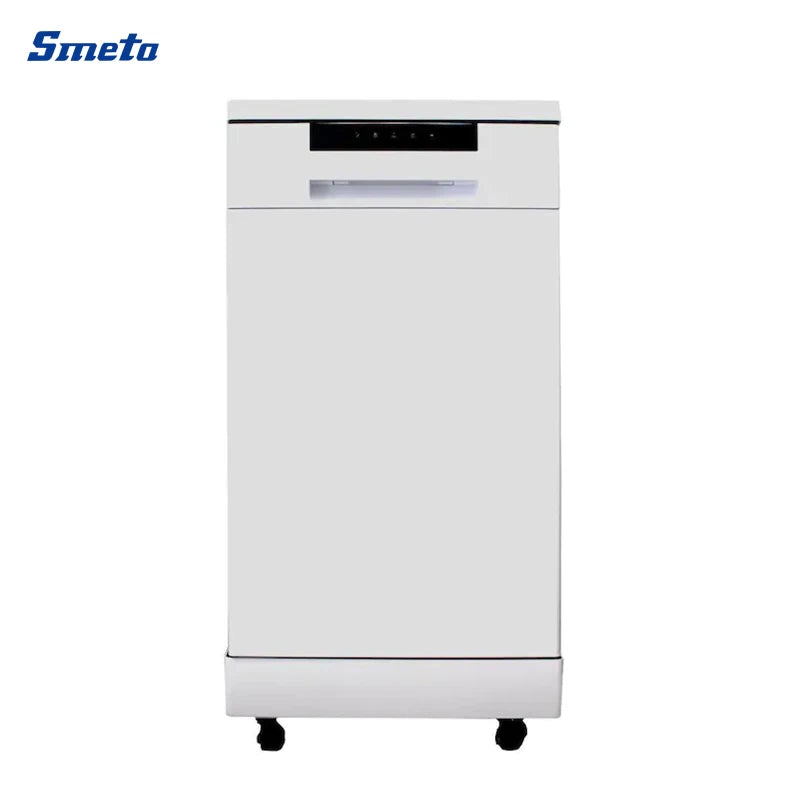 Portable Stainless Steel Dishwasher – Compact 8 Place Setting, Energy Efficient