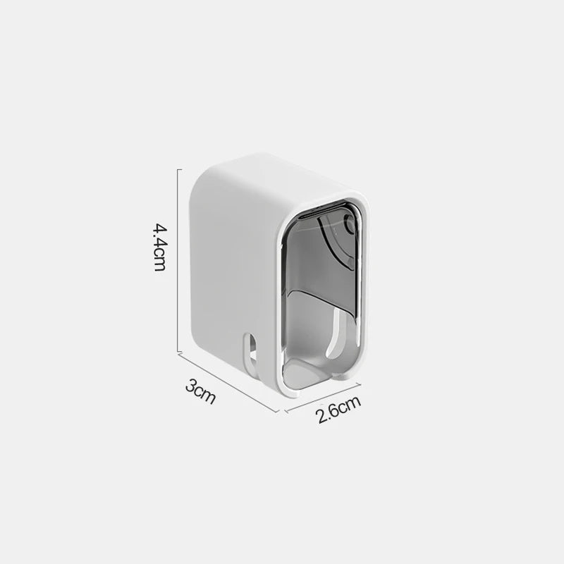 Wall-Mounted Toothbrush Holder Organizer