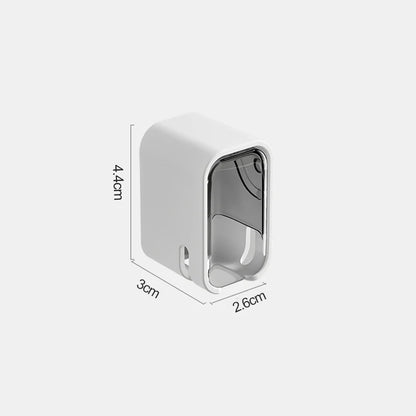Wall-Mounted Toothbrush Holder Organizer