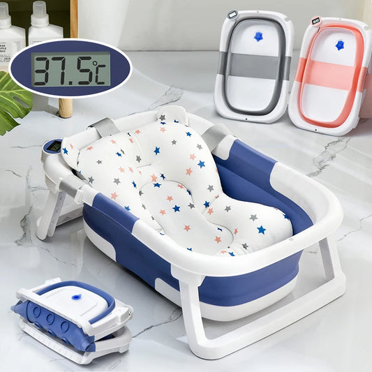 Smart Folding Baby Bathtub | Safe Bath Solution Every Modern Parent Needs