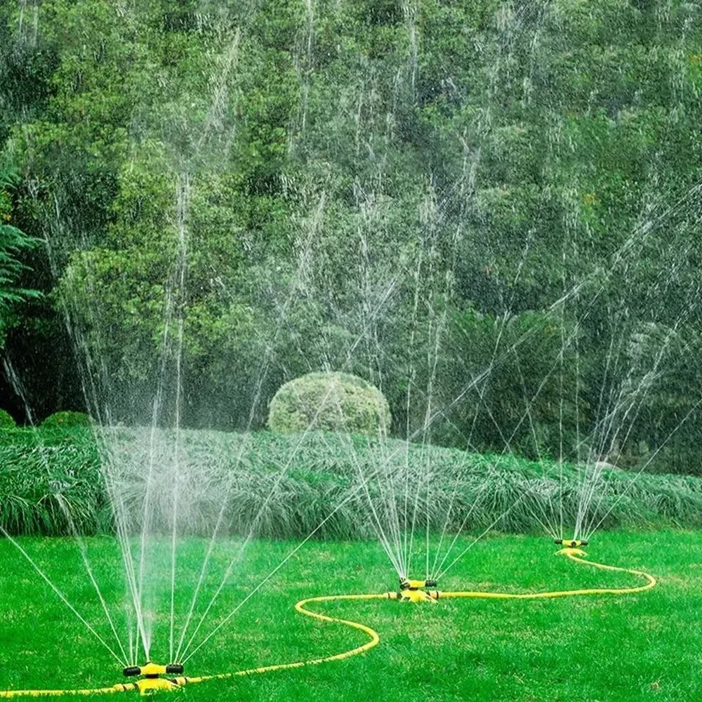 360° Rotating Garden Sprinkler – Large Lawn Irrigation