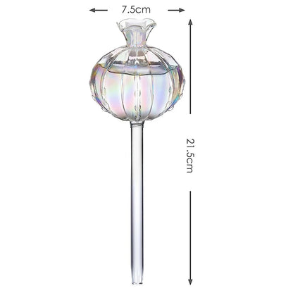 Glass Self-Watering Plant Bulbs – Easy Indoor Drip Irrigation