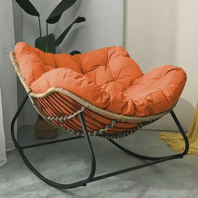 Bird Nest Rocking Chair – Cozy Living Room & Balcony Lounger
