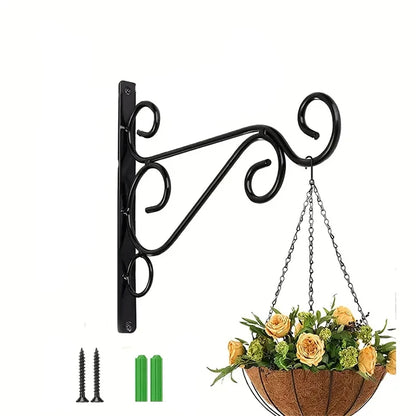 Metal Swivel Plant Hook – Hanging Flower Pot Bracket for Home & Garden