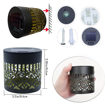 LED Solar Wall Light – Warm White, Waterproof & Outdoor Friendly