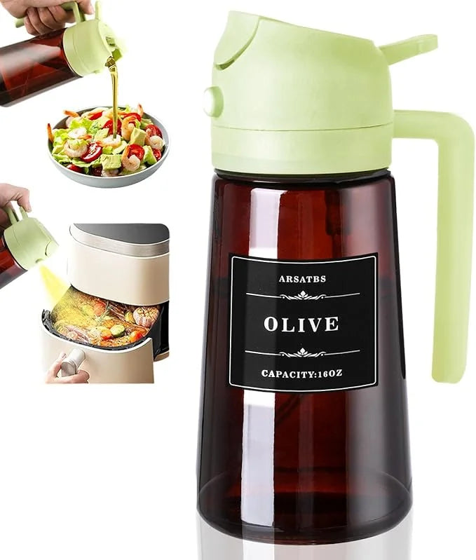 2-in-1 Oil Sprayer Bottle for cooking and plants