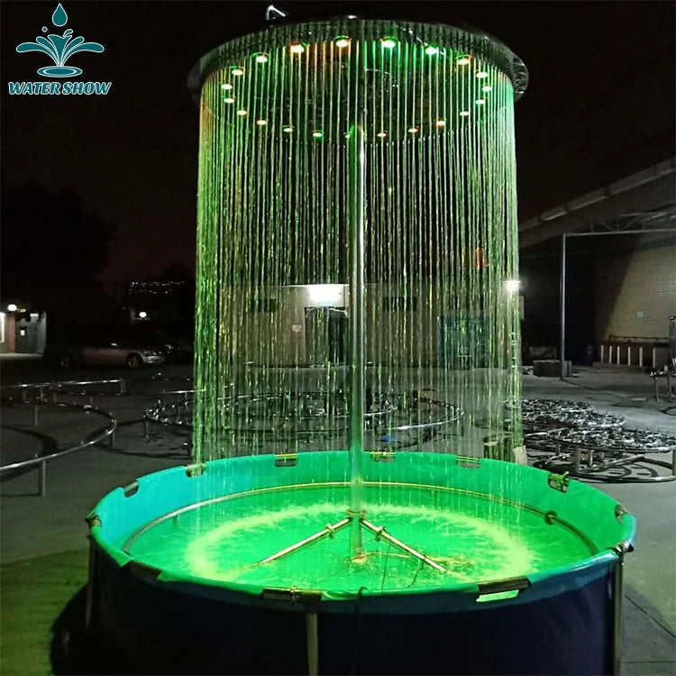 Luxury Rain Curtain Waterfall Fountain