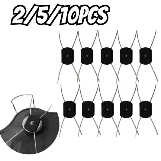 Steel Wire Trimmer Head – Durable Replacement for Cordless Weed & Grass Trimmers