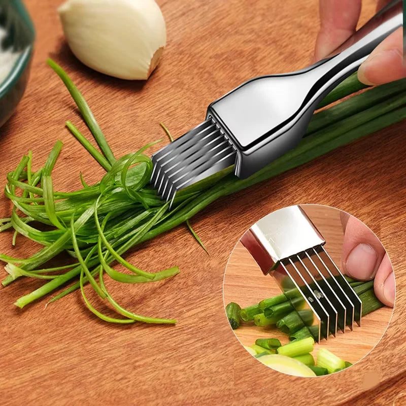 Green Onion & Herb Chopper – Quick Kitchen Knife