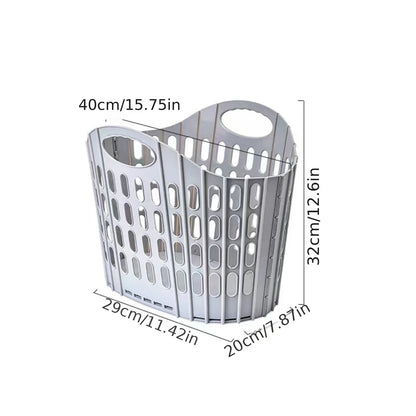 Foldable Laundry Hamper – Large Capacity Portable Clothes Organizer