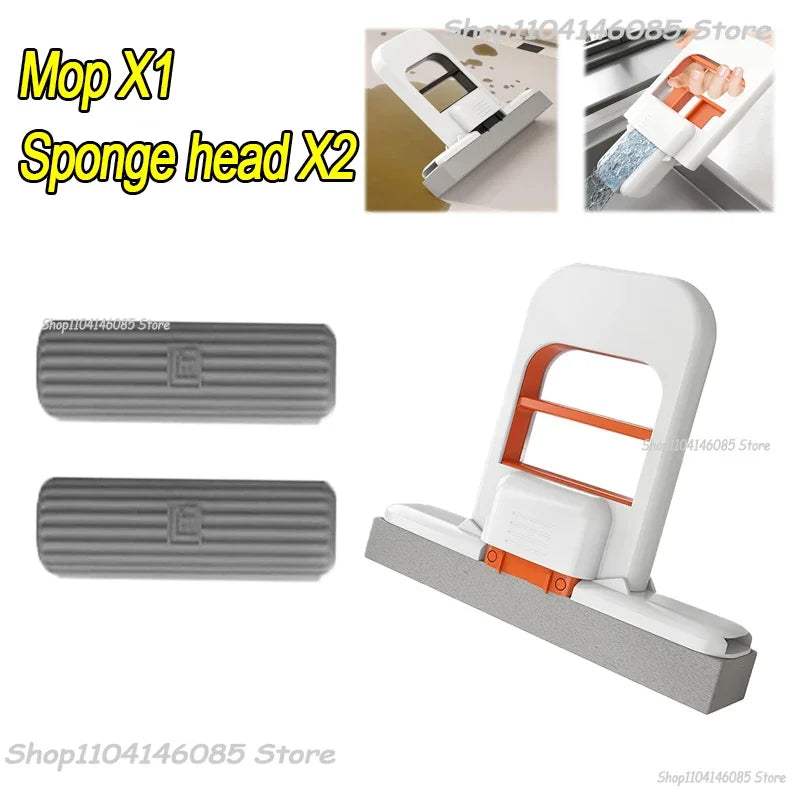 Mini Foldable Cleaning Mop – Handheld Home & Car Cleaner