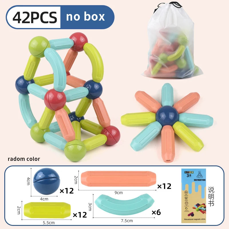 Magnetic Building Blocks | Fun Educational Toy for Kids