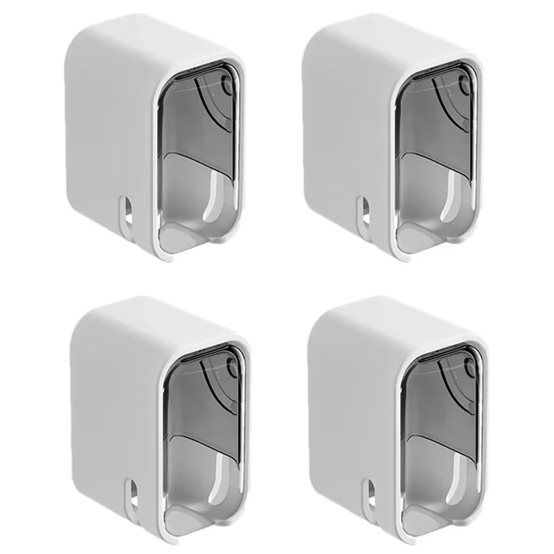 Wall-Mounted Toothbrush Holder Organizer