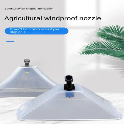 Windproof Fan Spray Nozzle – Clean & Precise Garden Sprayer Head