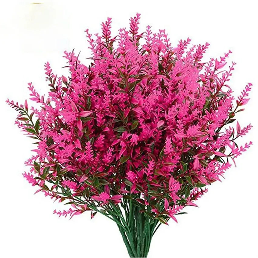 Artificial Lavender Bouquet – Fake Floral Decor for Home & Events
