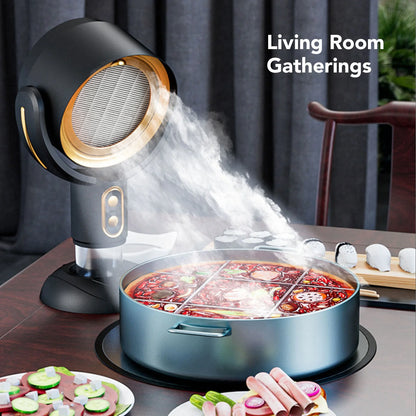 Mini USB Desktop Range Hood – 2-Speed Smoke Extractor