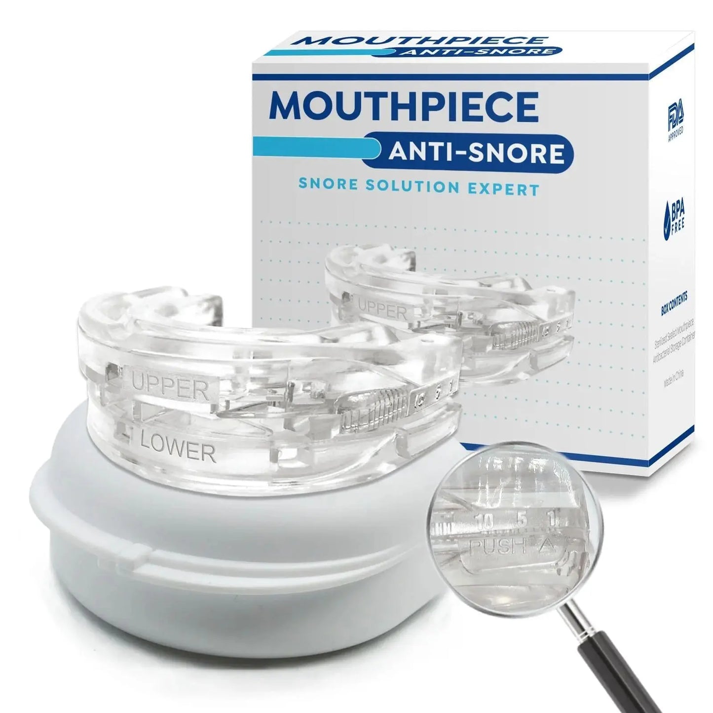 Anti-Snoring Mouthpiece - Natural Way to Sleep Better