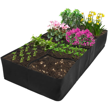 Multi-Grid Raised Garden Bed Grow Bag Planter