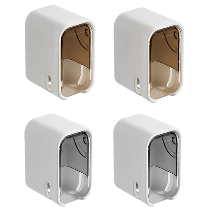 Wall-Mounted Toothbrush Holder Organizer