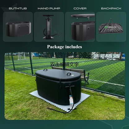 Inflatable Ice Bath Tub 132 Gal – Athletes Recovery Pod