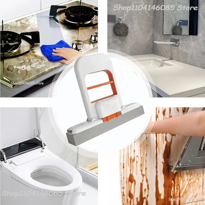 Mini Foldable Cleaning Mop – Handheld Home & Car Cleaner