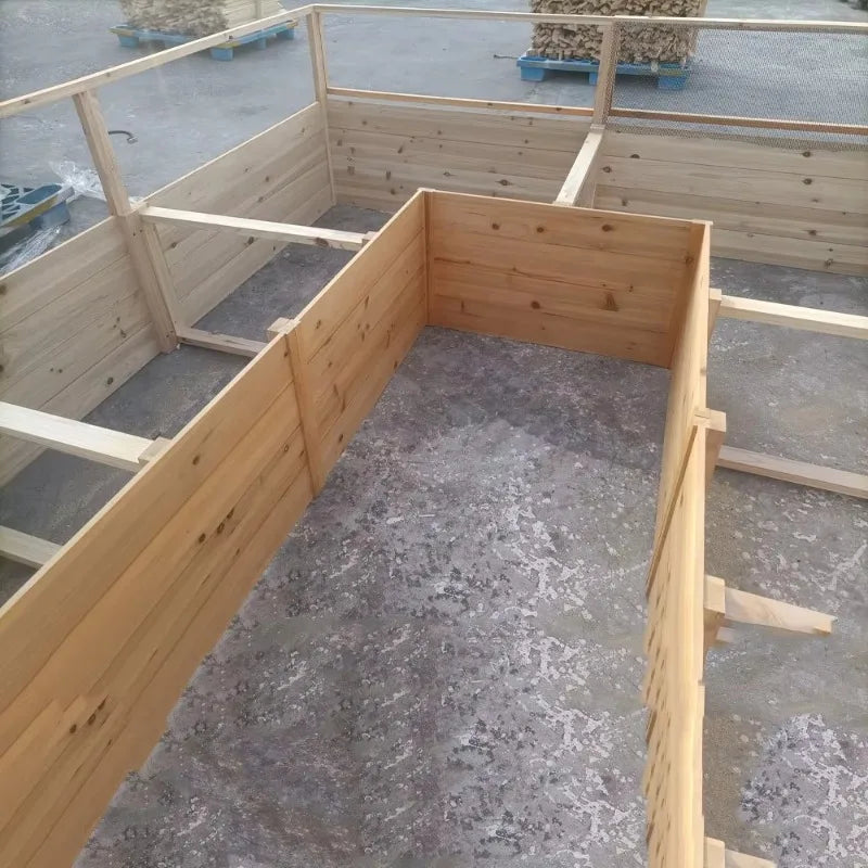 Wooden Garden Planter Box – Raised Flower & Herb Bed