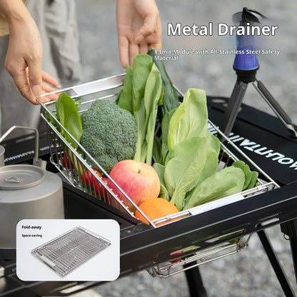 Ultra-Light Foldable Camping IGT Table – Portable Outdoor Cooking Stand