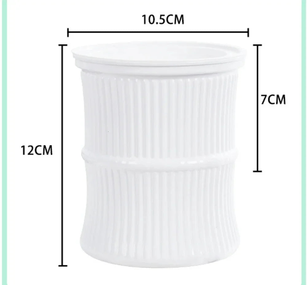 Self-Watering Hydroponic Flower Pot – Transparent Double-Layer Planter