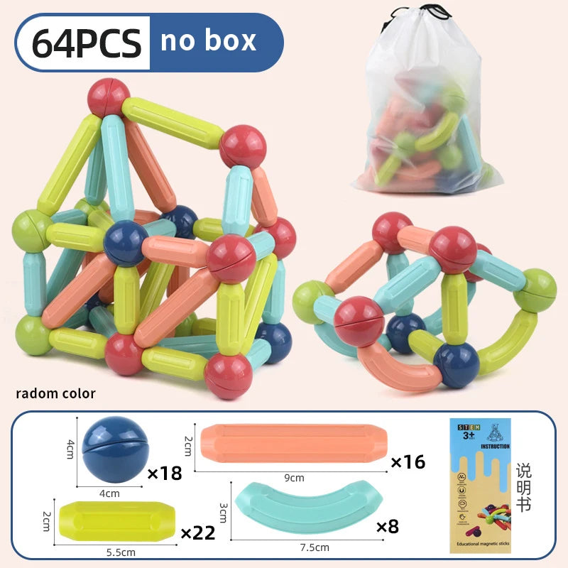 Magnetic Building Blocks | Fun Educational Toy for Kids