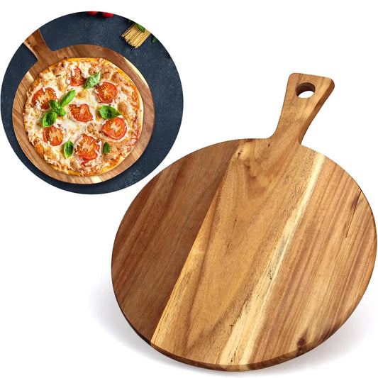 Acacia Wood Cutting Board – Charcuterie Board with Handle