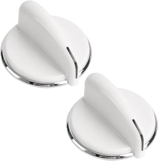2-Pack Dryer Control Knob Replacement for GE Washers & Dryers