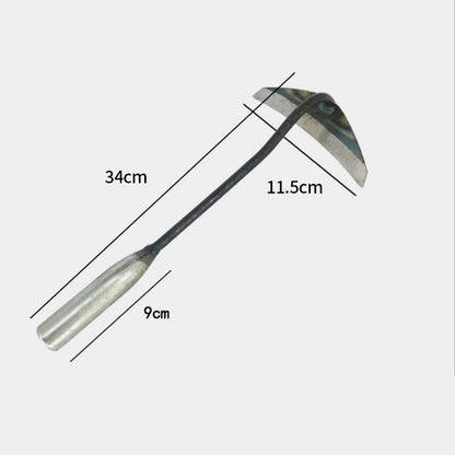 Carbon Steel Hollow Garden Hoe – Easy Weeder & Soil Loosening Tool