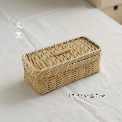 Handmade Bamboo Picnic & Storage Box