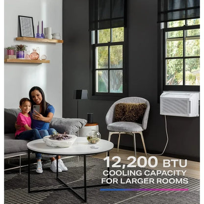 GE ClearView 12K Smart Window AC – Ultra Quiet WiFi Inverter
