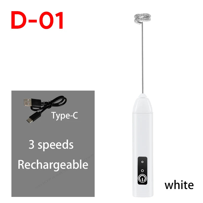 Rechargeable Milk Frother & Egg Beater