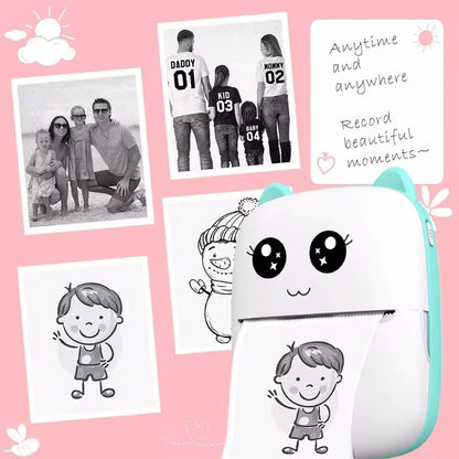 Bluetooth Mini Photo Printer | Easy Way to Print Photos at Home