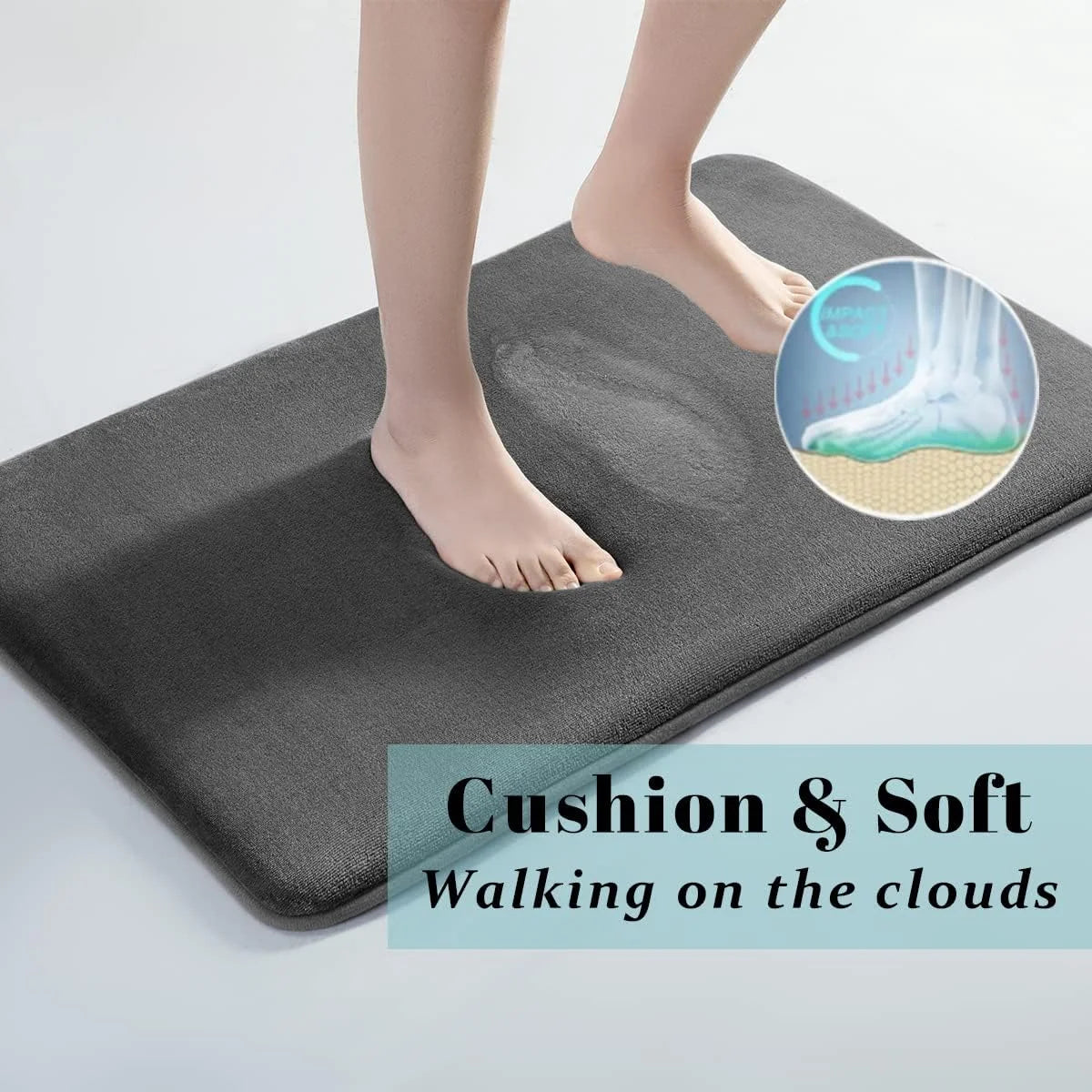 Ultra Absorbent Anti-Slip Bath Mat