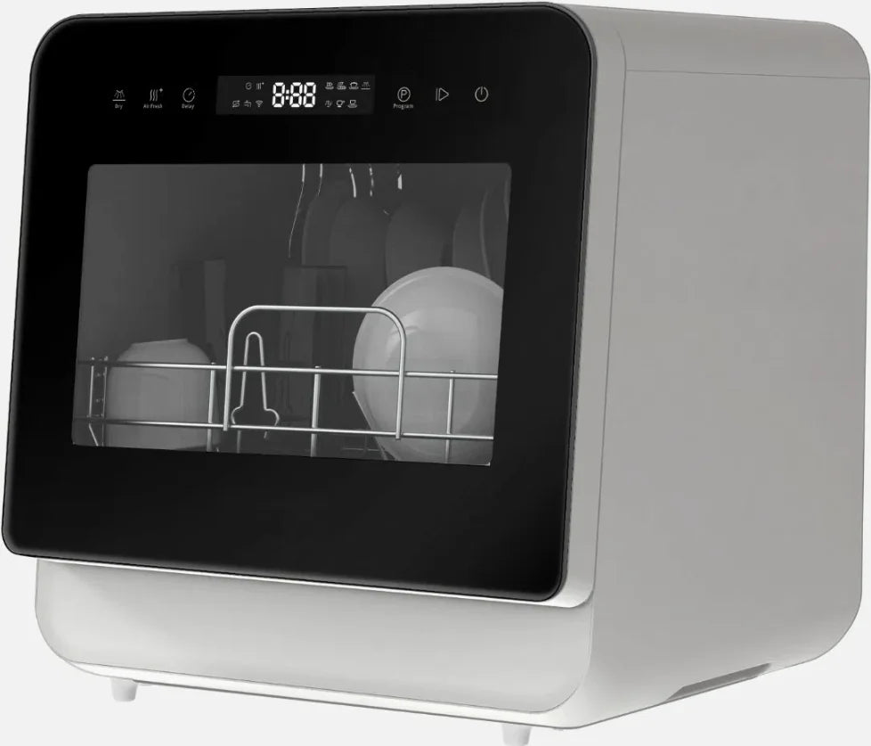 Compact Drawer Dishwasher – 34.5L Smart Touch LED, ECO & Baby Care Modes