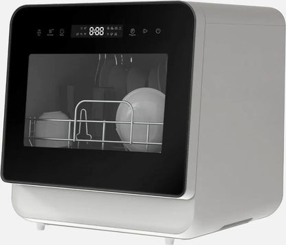 Compact Drawer Dishwasher – 34.5L Smart Touch LED, ECO & Baby Care Modes