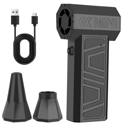 Turbo Fan Electric Air Duster – Portable Mini Blower with 4 Gears