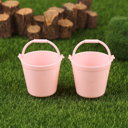 Mini Dollhouse Gardening Tools – Watering Can, Shovel & Sprinkler