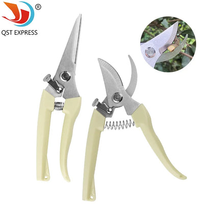 Garden Pruning Shears – Stainless Steel Grafting & Branch Scissors