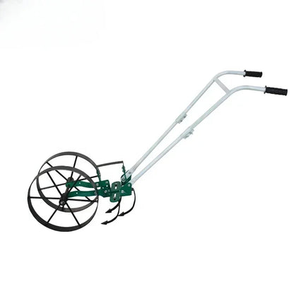 Manual Mini Hand Cultivator | Heavy-Duty Garden & Garlic Soil Tool